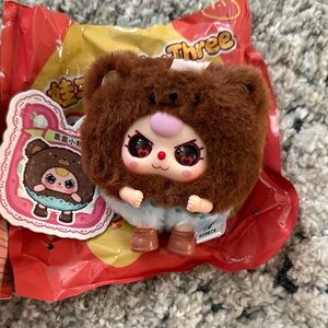 Cute Brown Bear Plush Costume Doll - Kids Toy
